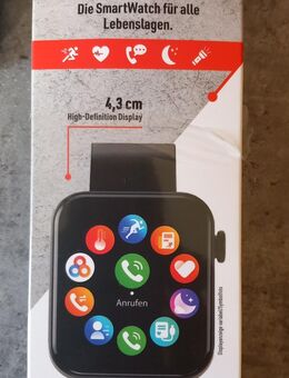 smart watch, fitnessuhr, neu, schwarz, anruf, empfang, wasserdicht, wetterinfo, taschenlampe - Erfurt