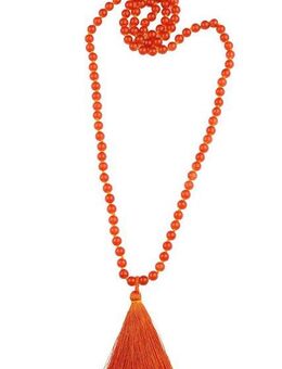COLLEZIONE ALESSANDRO Lange Kette Dehli, mit echten Glasperlen