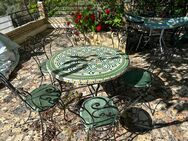 Mosaik Garten Tisch mit sechs Stühlen - Zürich