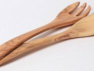 BERARD FRANCE 1892 Salatbesteck Provencal (Set, 2-tlg), Olivenholz, 30 cm