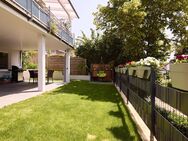 Wohnen mit Gartenidylle: Großzügige 3,5-Zi.-Wohnung mit modernem Flair & separatem Eingang - Winnenden