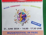 Musikveranstaltung - open air - Bad Gandersheim - im Park - 21.06.2024 - 14:00-17:30 Uhr - Eintritt frei - 19 Gruppen/Akteure - Northeim