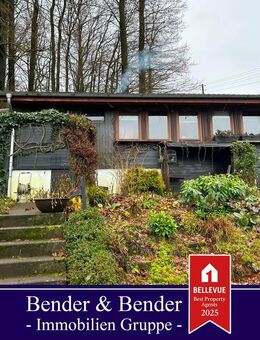 Kleines Wochenendhaus mit Kaminofen und herrlichem Ausblick, in idyllischer Lage von Morsbach! - Morsbach