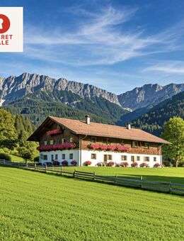 Exklusives Bauernanwesen mit unverbaubarem Bergblick und Naturpool im Chiemgau - Nahe Traunstein - Traunstein