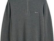 Gant Troyer COTTON PIQUE HALF ZIP mit Piqué-Struktur