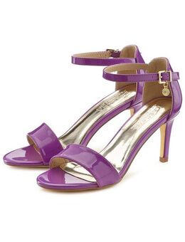 LASCANA Sommerschuh High-Heel-Sandalette im zeitlosen Design, Riemchensandalette VEGAN