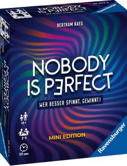 Ravensburger Spiel Nobody is perfect Mini Edition, Made in Europe
