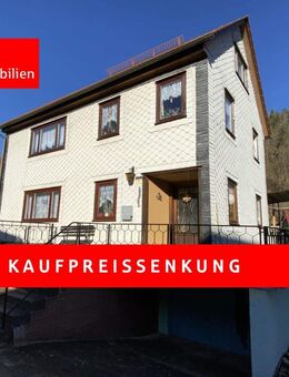 Großzügiges 1 bis 2 - Familien - Wohnhaus mit Keller - Oberweißbach (Thüringer Wald) Zentrum