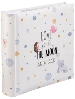 Hama Fotoalbum Memo-Album "To The Moon", für 200 Fotos im Format 10x15 cm