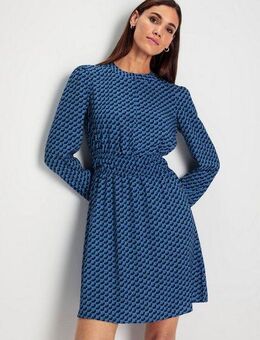 HECHTER PARIS Midikleid mit elegantem Allover-Print