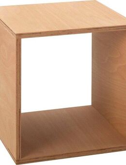 Tojo Beistelltisch Tojo-cube, aus Buche Multiplex, geölt, Maße (35/35/35 cm)