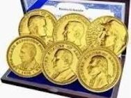 An alle Münzensammler vergoldet, echt Gold, echt Silber Raritäten - Mannheim