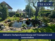 Dachgeschosswohnung mit Traumgarten und Sonnenbalkon - Bielefeld