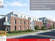 Neubau- Barrierearme Erdgeschosswohnung mit Gartensondernutzungsrecht und Tiefgaragenstellplatz - Oberhausen