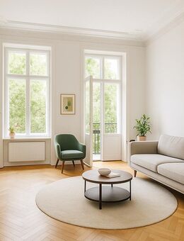 Friedrichshain Samariterkiez – kernsanierter Altbau 2023 mit Balkon, 2-Zimmer-Wohnung, 56 m², Top-Lage, Stuck & Charme - Berlin