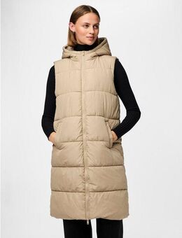 pieces Steppweste PCBEE NEW LONG PUFFER VEST NOOS BC