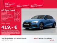 Audi A3, Sportback 45 TFSI e S line, Jahr 2021 - Eching (Regierungsbezirk Oberbayern)