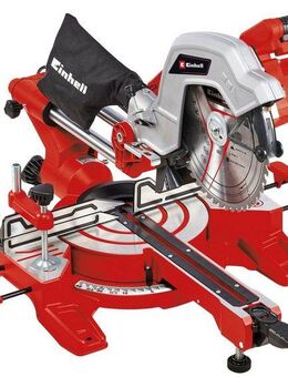 Einhell Zug-, Kapp- und Gehrungssäge TC-SM 254, 1800 W, 5000 U/min, Tischverlängerungen