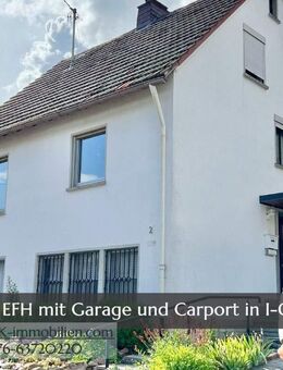 Kleines Häuschen ganz groß. Ruhige Lage, Garage, Terrasse und Carport. - Idar-Oberstein