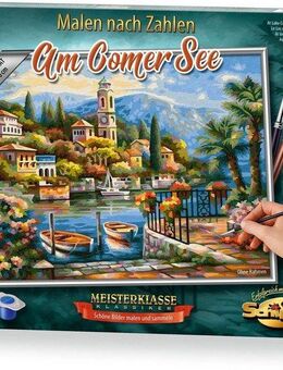 Schipper Malen nach Zahlen Meisterklasse Premium - Am Comer See, Made in Germany