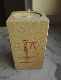 Sandstein-Leuchter Aufzug Bad Schandau-Ostrau Souvenir aus dem Miniaturpark Sächsische Schweiz 3,- - Flensburg