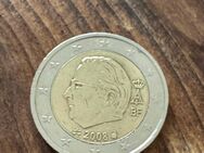 2€ Belgien 2008, König Albert II, sehr schön, Umlaufmünze, Privatverkauf - Malente