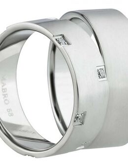 Partnerringe Edelstahl AB1136-AB1137 - Aholming