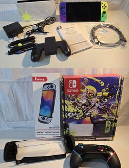 Nintendo Switch OLED Splatoon 3 Special Edition + Garantie - Leverkusen