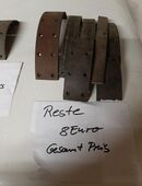 Verschiedene Bremsbeläge Größe siehe Bilder in 63654