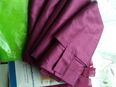 Gardinen Schlaufenschals fuchsia Farben 6 Blickdichte und 6 durchsichtige in 12309
