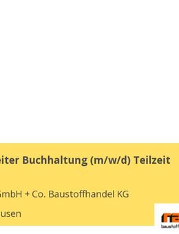 Sachbearbeiter Buchhaltung (m/w/d) Teilzeit - Thannhausen