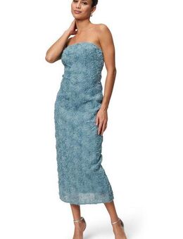 Zero Abendkleid zero Damen Abendkleid mit 3D Blumen weiteres Detail