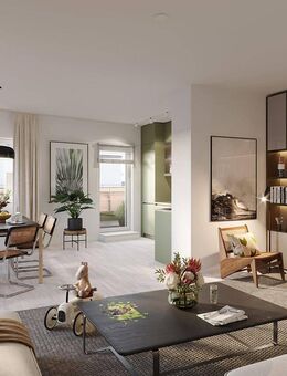 Neubau in Zentrumsnähe! Eigentumswohnung mit 4 Zimmern und Balkon auf ca. 104m² - Leipzig