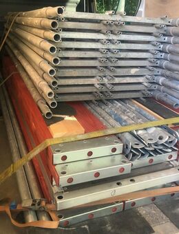 Baugerüste Gerüst gebraucht 0151 - 41848482 Thieme-Gerueste.de 120m2 Gerüst gebraucht RUX Plettac Layher MJ Albert Alfix - Zeitz