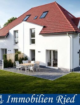 Neubau einer modernen Doppelhaushälfte in sonniger Lage in Neuburg an der Donau - Neuburg (Donau)