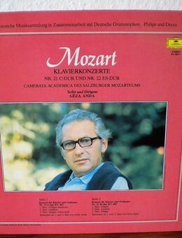 Mozart-Klavierkonzerte-Vinyl-LP,Deutsche Grammophon,1962 - Linnich