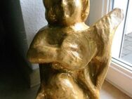 Engel Schwebeengel Pappmaché gold Deko Weihnachten Weihnachtsdeko zum Hängen 3,- - Flensburg