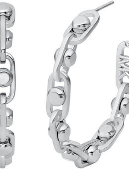 MICHAEL KORS Paar Creolen Schmuck Geschenk Metall OHRRINGE ASTOR LINK, MKJ8358040, MKJ8358710