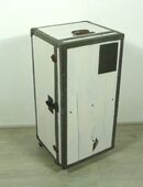 Alte Transportkiste / Schrank Shabby Weiß, auf Rollen, 40er, Barschrank, Vorratsschrank in 53489