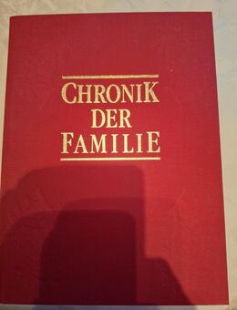 Stammbuch Chronik der Familie - Bayreuth