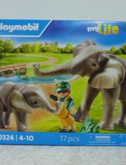 Playmobil MYLIFE 70324 Elefanten im Freigehege NEU und OVP - Recklinghausen
