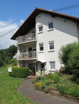 Helle 2-Zi-Erdgeschoss-Wohnung im Grünen mit Terrasse und Garage - Nähe Hachenburg! - Steinebach (Wied)