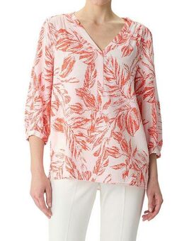 comma Druckbluse 3/4 -Arm mit floralem Muster