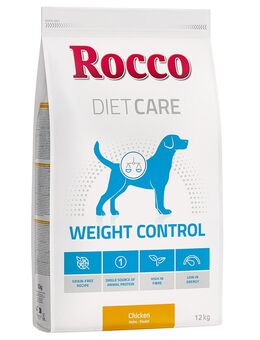 Sparpaket Rocco Diet Care Trockenfutter 2 x 12 kg - Weight Control Huhn