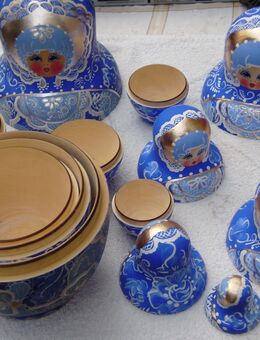 Matroschka 15 Teile - Worms