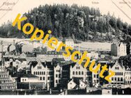 Alte Ansichtskarte „Pößneck“, gelaufen 1911 - Landsberg