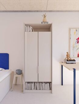 WE12 All-inclusive-Miete: exklusiver vollmöblierter Neubau, 1-Zi-Wohnung mit Balkon und Einbauküche - Aachen