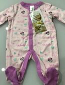 Baby Mädchen Kinder Babygirl Minnie Mouse Strampler Disney 100% Baumwolle Bio-Baumwolle Frühgeborenen Gr. 50 Blau Rosa Bunt, neu mit Etikett in 72459