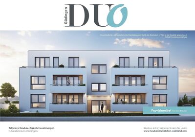 **** DUO Saarbrücken-Güdingen **** Moderne Neubau-Eigentumswohungen in ruhiger Lage