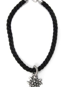 Allgäu Rebell Collier Marlene, mit Edelweißanhänger
